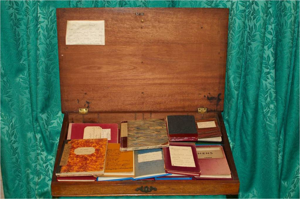Gertrude Jekyll's notebooks - Godalming Museum 