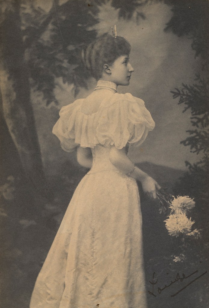 Louise, Princess Royal, Duchess of Fife, photographed by Alice Hughes c.1890-1900