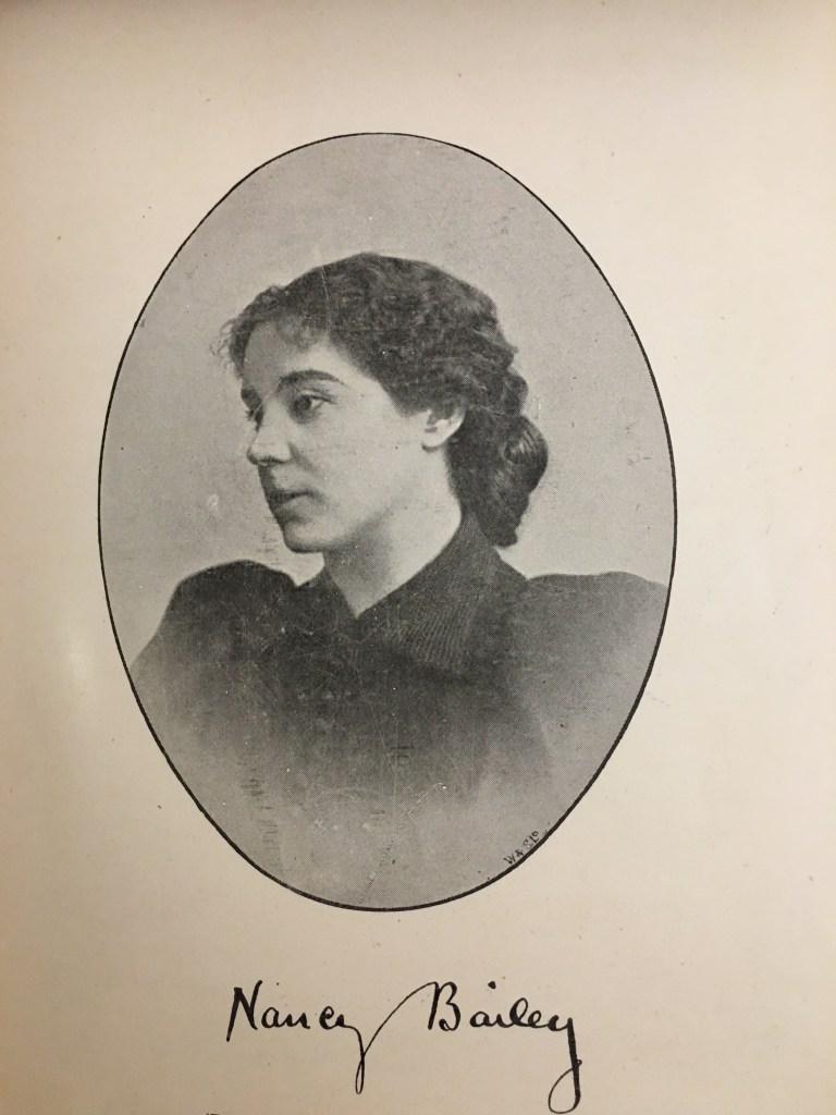 Nancy Bailey (1860-1913) set up her own indexing business