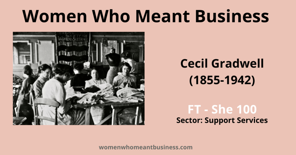 Cecil Gradwell (1855-1942) – Women Who Meant Business
