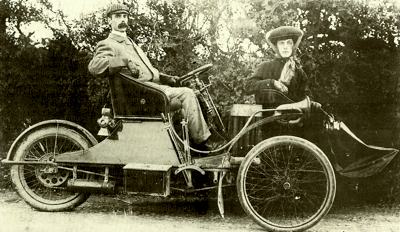 A Singer tri car from c.1905