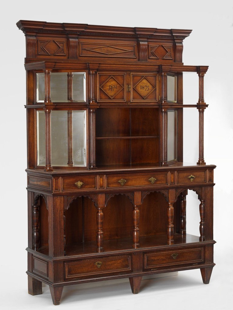 Cabinet made by Rhoda Garrett and Agnes Garrett (1875)