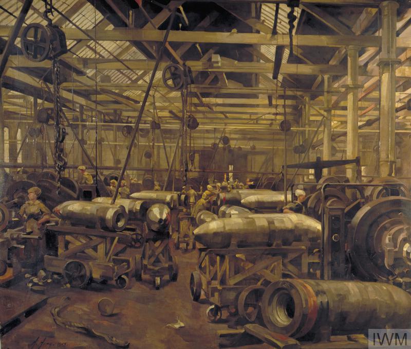 Shop for Machining 15-inch Shells by Ana Airey (1918)
