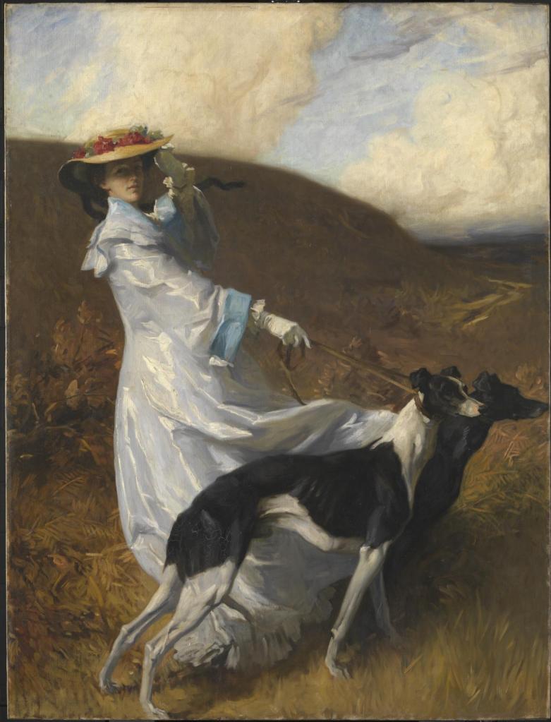 Katherine Furse portrayed in 'Diana of the Uplands', painted by her husband Charles Wellington Furse
